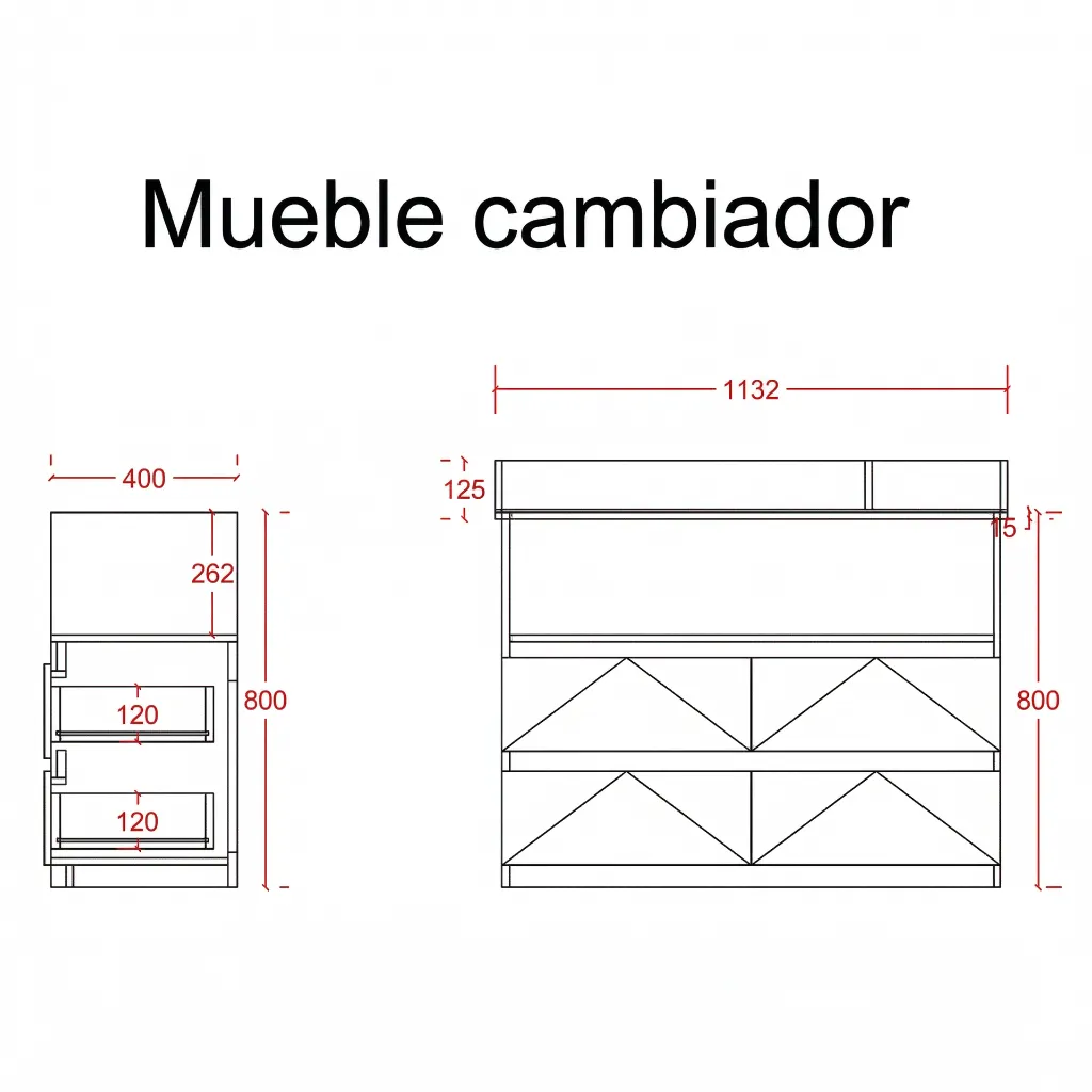 Mueble Cambiador Para Bebe Cajonera Organizador Pañales Inden (9).webp